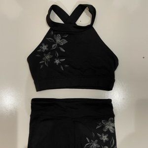 Bloch 2 Piece Top and Short Set - Girls Size 10